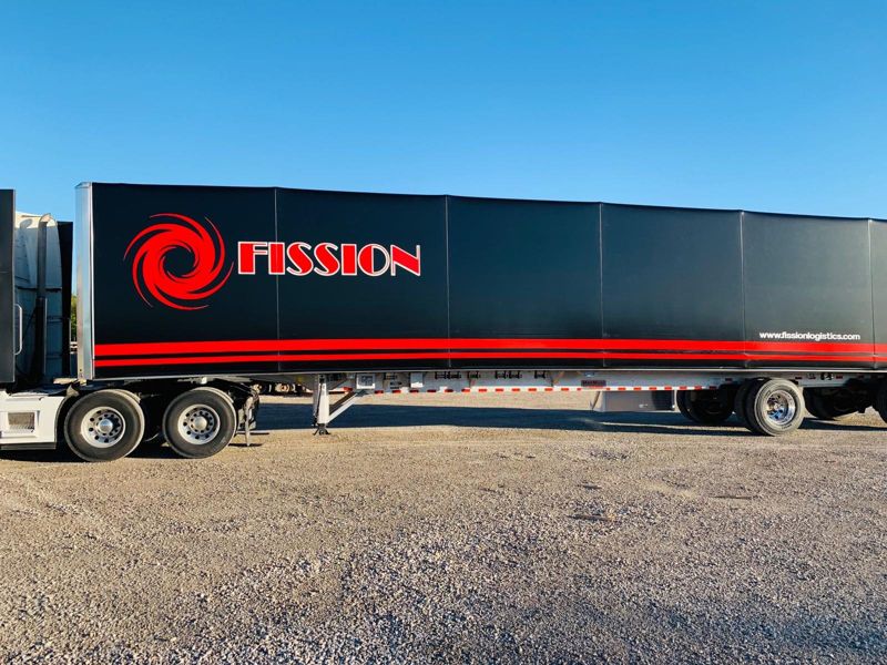 Fission 53 ft Conestoga, side view